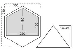 Luxe Outdoor Tent Sil Hexpeak F6a -Backpacking Light Salg 166850419 origpic d6a866