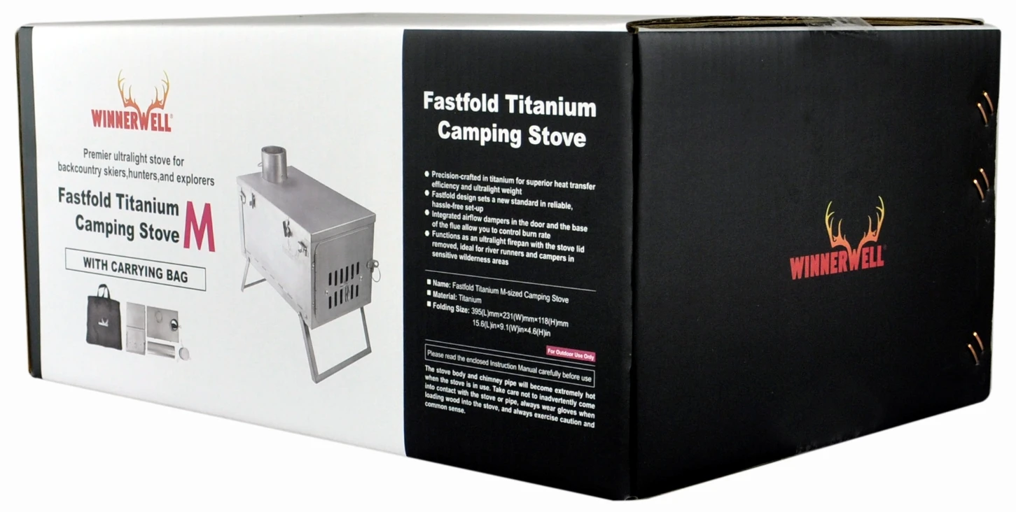 WinnerWell Fastfold Titanium Camping Stove - Complete Kit - 12 WinnerWell Fastfold Titanium Camping Stove - Complete Kit - - Billede 10