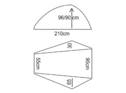 Luxe Outdoor Firefly SL -Backpacking Light Salg Luxe Firefly 1M Tent 1