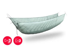 Lesovik OTUL Aur Down Underquilt 420g -8c -Backpacking Light Salg OTUL Aur 420 Arctic Water packshot 1920x1280 02 DW