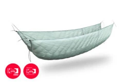 Lesovik OTUL Aur Down Underquilt 420g -8c -Backpacking Light Salg OTUL Aur 420 Arctic Water packshot HR 02 DW