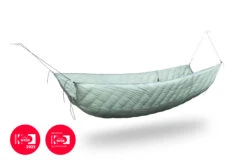 Lesovik OTUL Aur Down Underquilt 420g -8c -Backpacking Light Salg OTUL Aur 420 Arctic Water packshot HR 03 DW