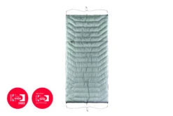 Lesovik OTUL Aur Down Underquilt 420g -8c -Backpacking Light Salg OTUL Aur 420 Arctic Water packshot HR 04 DW