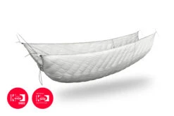 Lesovik OTUL Aur Down Underquilt 420g -8c -Backpacking Light Salg OTUL Aur 420 Snowy White packshot HR 02 DW